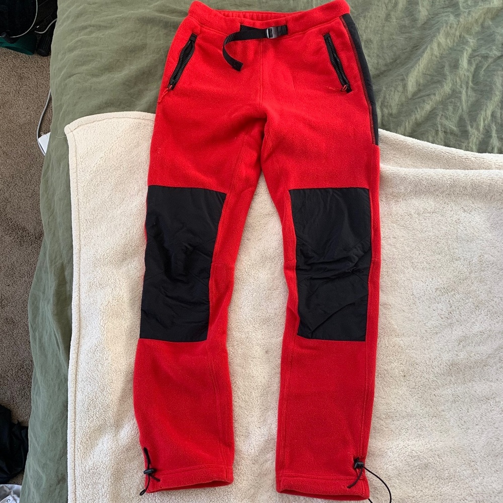 Topo Designs Red Fleece Sweatpants